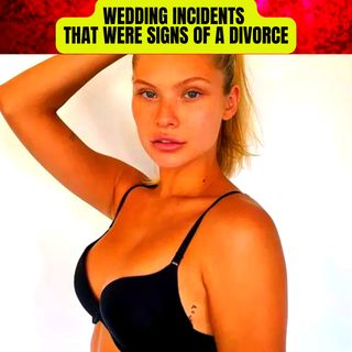 Wedding Incidents That Were Signs Of A Divorce