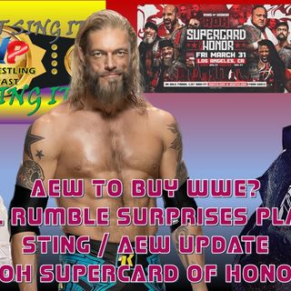 AEW to Buy WWE? - Mystery Participants for the Rumble - Sting Contract News