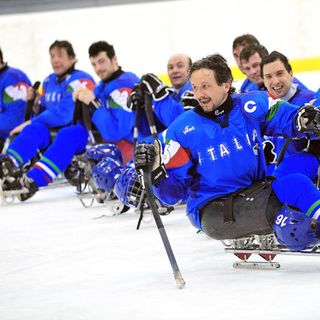 La I giornata del Torneo Internazionale di Para Ice Hockey
