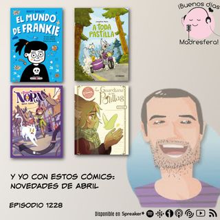 Y yo con estos comics con @estasbarbas y @deverdadtienes3: Novedades de abril con @MAEVAyoung @Astiberri @lianaeditorial @lacupulacomic