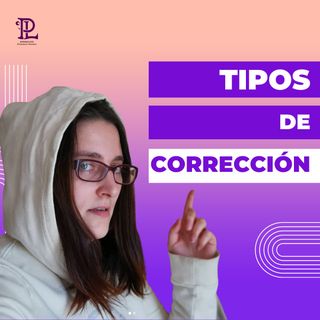TIPOS DE CORRECCIONES