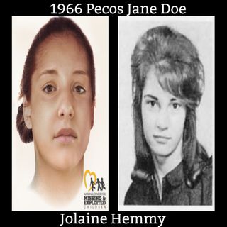 The Story of Jolaine Hemmy and Pecos Jane Doe