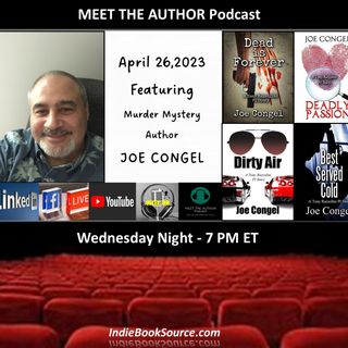 MEET THE AUTHOR Podcast_ LIVE - Episode 106 - JOE CONGEL