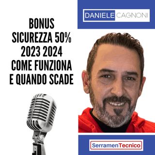 Bonus sicurezza 50% 2023 2024 come funziona e quando scade infissi e sicurezza casa