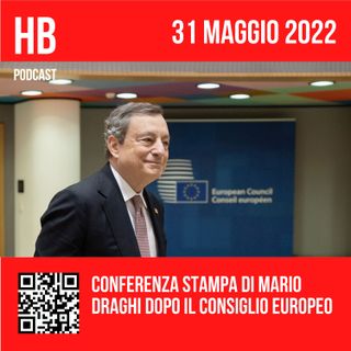 Conferenza stampa di Mario Draghi dopo il Consiglio europeo