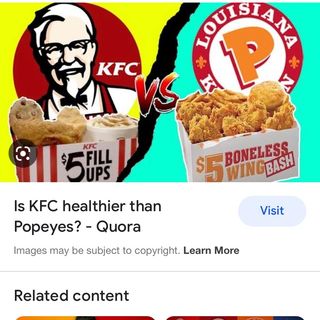 KFC and Popeyes are a Staple in the Hood, Grab A Wing !!!!!