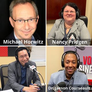 Michael Horwitz, Transworld Business Advisors of Atlanta, Nancy Pridgen, Pridgen Bassett Law, and Dr. Jaeson Courseault, Trif3cta Sports Med