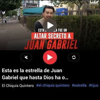 La estrella de Juan Gabriel que hasta Dios a olvidado