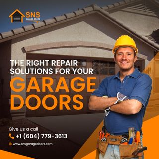 Residential Garage Doors and Openers Installation and Repairs in Langley, BC