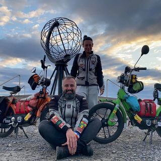 A Capo Nord in Ciao: la folle impresa di due motociclisti vicentini è diventata anche un libro