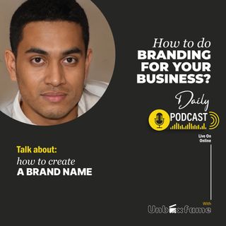 How to create a Brand Name?