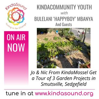 Tour of Garden Projects in Smutsville, Sedgefield | KindaCommunity Youth with Bulelani Mbanya