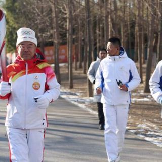 Comienza recorrido de la llama olímpica camino a Beijing 02FEB