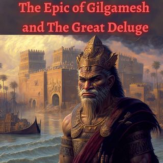 Cover art for The Epic of Gilgamesh and The Great Deluge