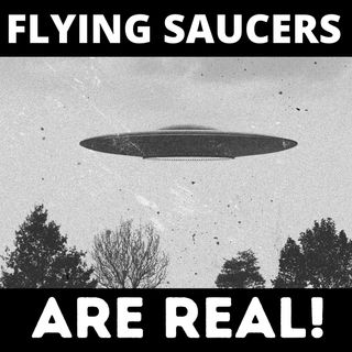 Cover art for The Flying Saucers Are Real