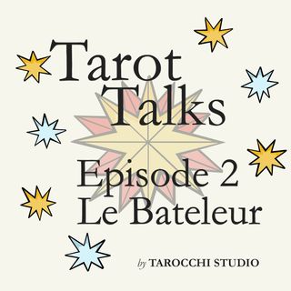 Le Bateleur: straight into action. Tarot of Marseille.