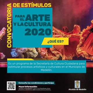 020. Convocatoria de Estímulos para el Arte y la Cultura 2020