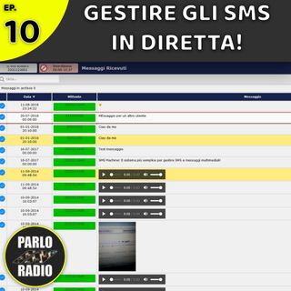 Gestire gli SMS durante una diretta radiofonica