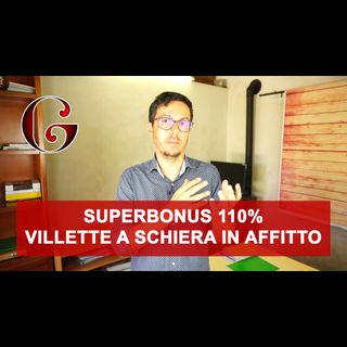 SUPERBONUS 110% Villette a Schiera in affitto - cappotto e caldaia anche per l'affittuario