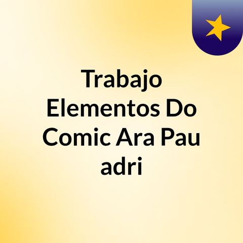 Viñeta Ara,Pau Y Adri Comic