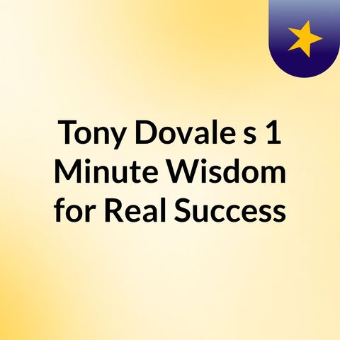 Mindset Matters -Tony Dovale Rethink