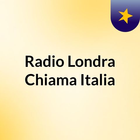 Tino ospite a Radio Londra chiama Italia