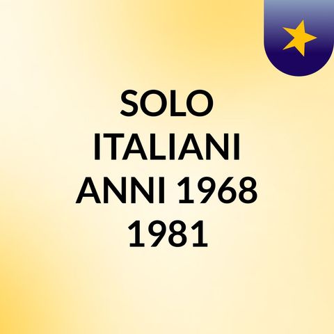 LENTI DA LETTO SPECIALE ITALIA 1968/1981