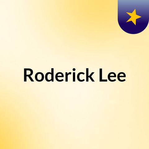 15 Minutes With - Roderick Lee - 1st Interview