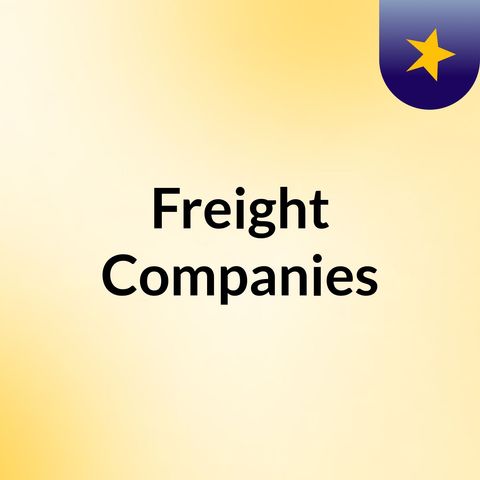 Save mony through by freight Company.