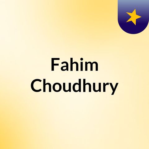 Inspirational Motivational Speaker | Fahim Choudhury