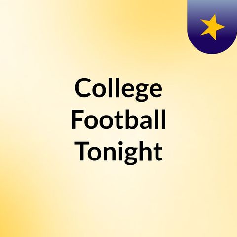 College Football Tonight live Nov 8th Part