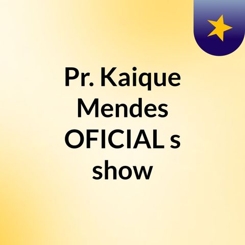 Uma Palavra De Vitória Pra Tua Vida... Episódio 20 - Pr. Kaique Mendes OFICIAL's show