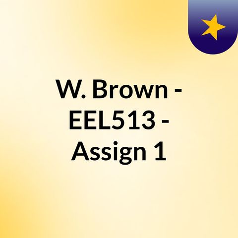 EEL513_Assignment1-Resubmit