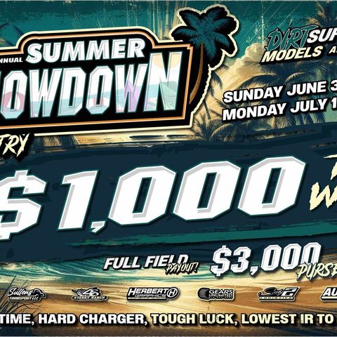 Preliminary Night #1 of Inaugural iRacing "Summer Showdown" from virtual Kokomo Speedway in Kokomo, Indiana!! #WeAreCRN #CRNeSports