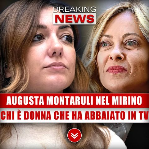 Augusta Montaruli Nel Mirino: Chi È La Donna Che Ha Abbaiato In Diretta Tv!
