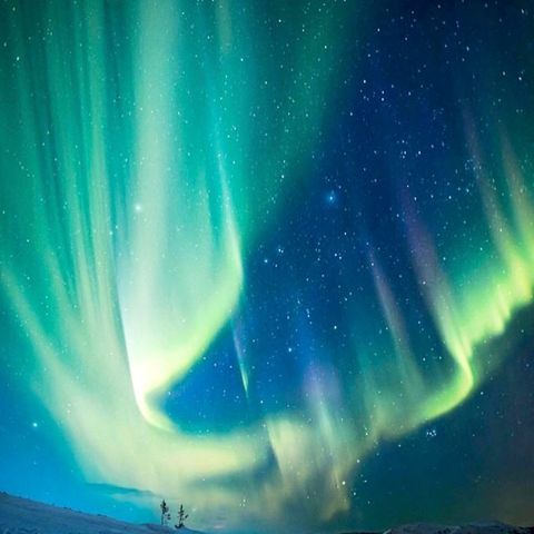 Aurora boreale. AndreaSend X Hicocomusic