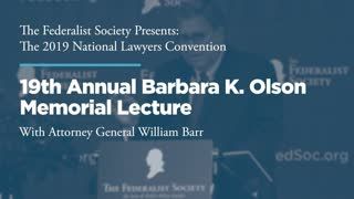 19th Annual Barbara K. Olson Memorial Lecture