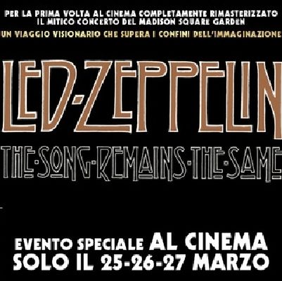 Led Zeppelin. Uscito nelle sale il film con le riprese dei tre suggestivi concerti rock del luglio 1973 al Madison Square Garden di New York