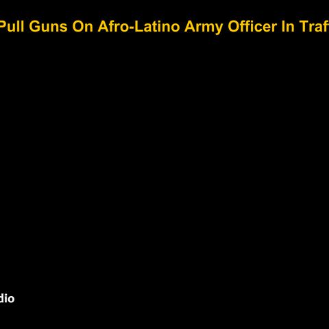 Police Pull Guns On Afro-Latino Army Officer In Traffic Stop