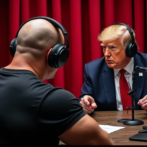 Trump And Kamala Prepare For The Joe Rogan Experience