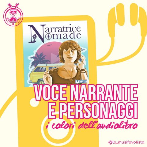 Voce narrante e personaggi i colori dell’audiolibro