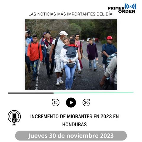 Honduras cerrará 2023 con cifras récord de entrada migrantes desde Nicaragua