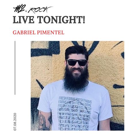 GABRIEL PIMENTEL LIVE ON M2 THE ROCK