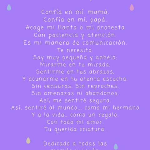 Poema Infancia (Por Yolanda González)
