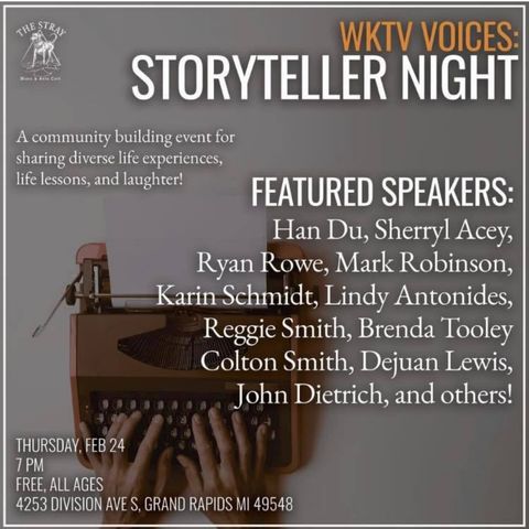 WKTV Voices: A Night of Storytelling at The Stray Cafe (Episode 2)