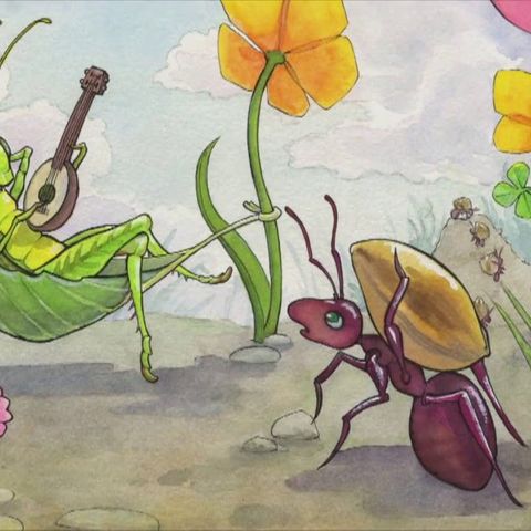 La cicala e le formiche