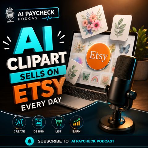 AI Clipart Sells On Etsy Every Day