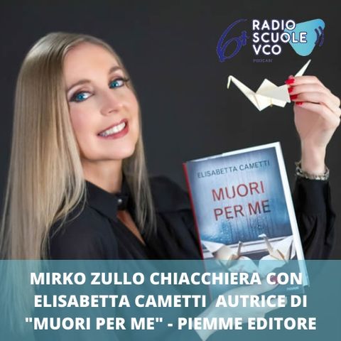 Mirko Zullo chiacchiera con Elisabetta Cametti