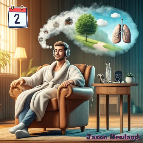 (no music) #2 - Week 2 - 28 day Stop Smoking Hypnosis Course (Jason Newland)
