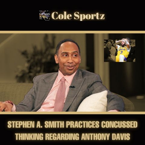 ESPN's Stephen A. Smith found "laughing" at Lakers' Anthony Davis possible concussion